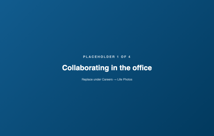 Collaborating in the office